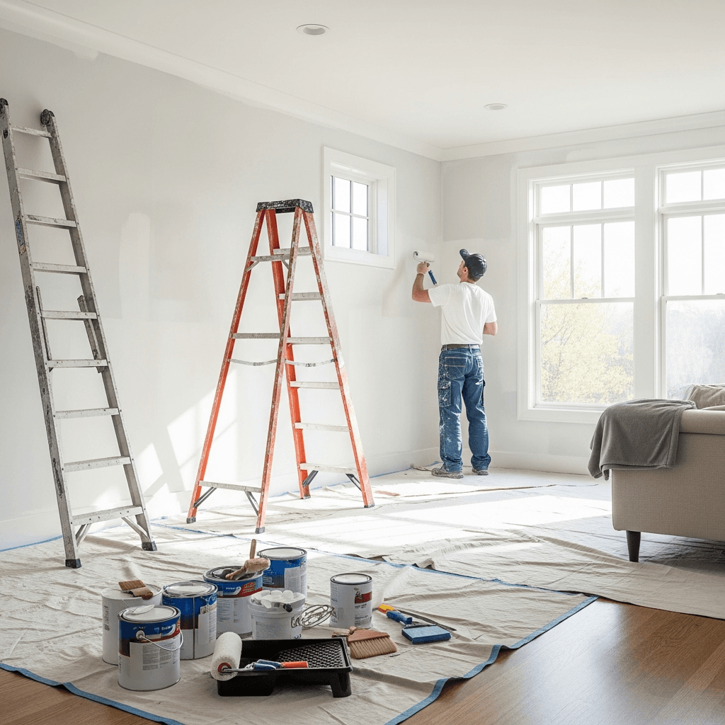 Residential painting in Montreal